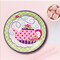 8 Count Green Gingham Tea Party Paper Dinner Plates 9" Disposable Plates for Birthday & Party Celebrations